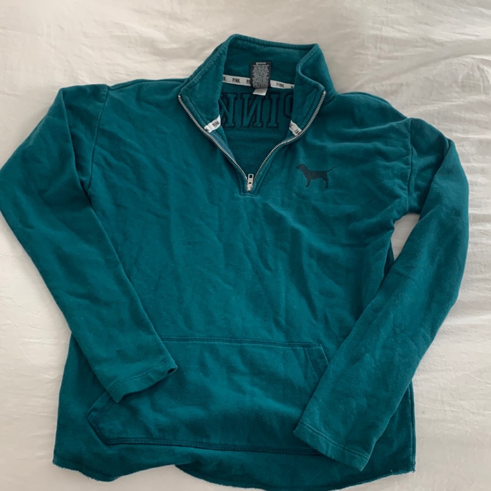 Victoria’s Secret pink zip up sweatshirt